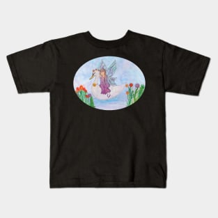 The Fairy Swan Kids T-Shirt